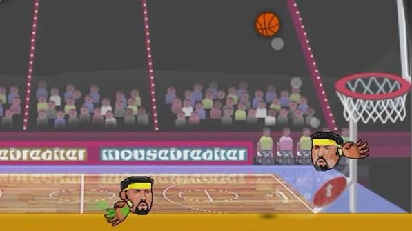 Sports Heads: Basketball big head characters